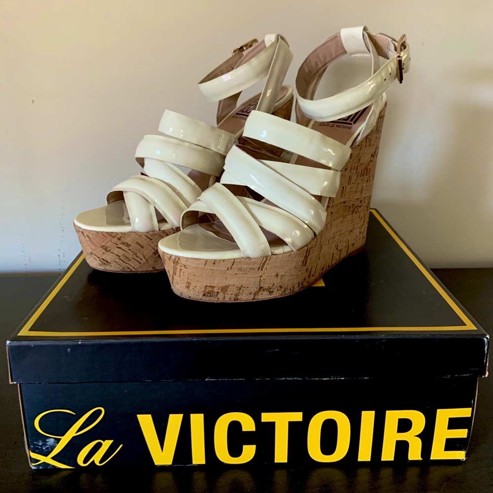 Jesse platform wedge sandals